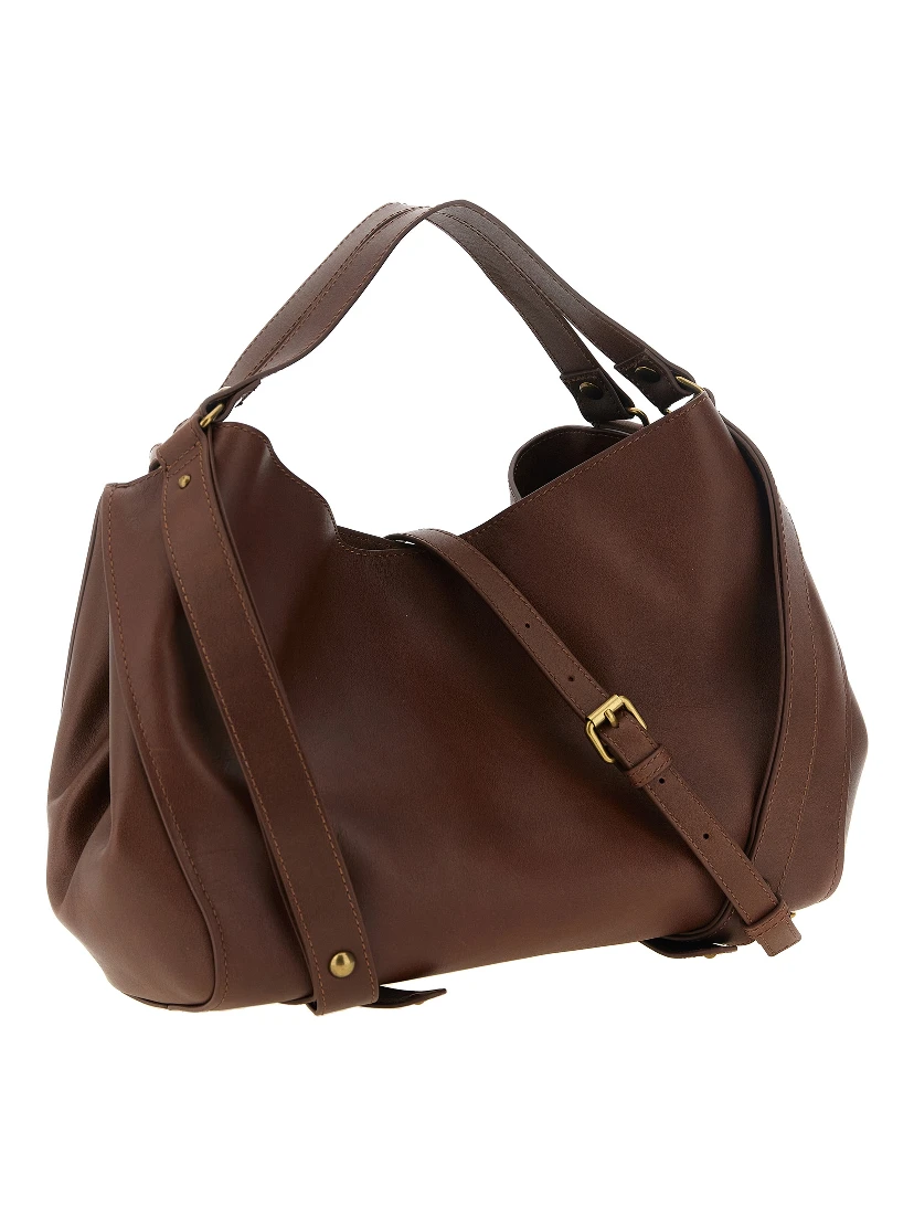 Brown Other Fibres Handbag