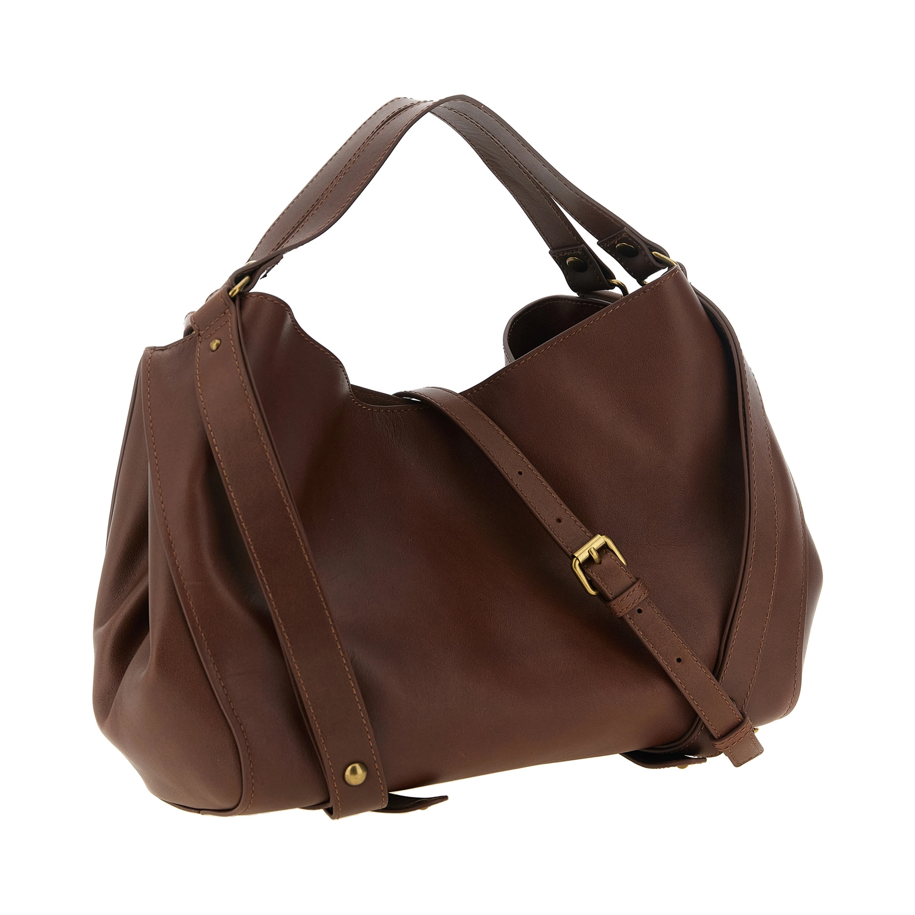 Brown Other Fibres Handbag