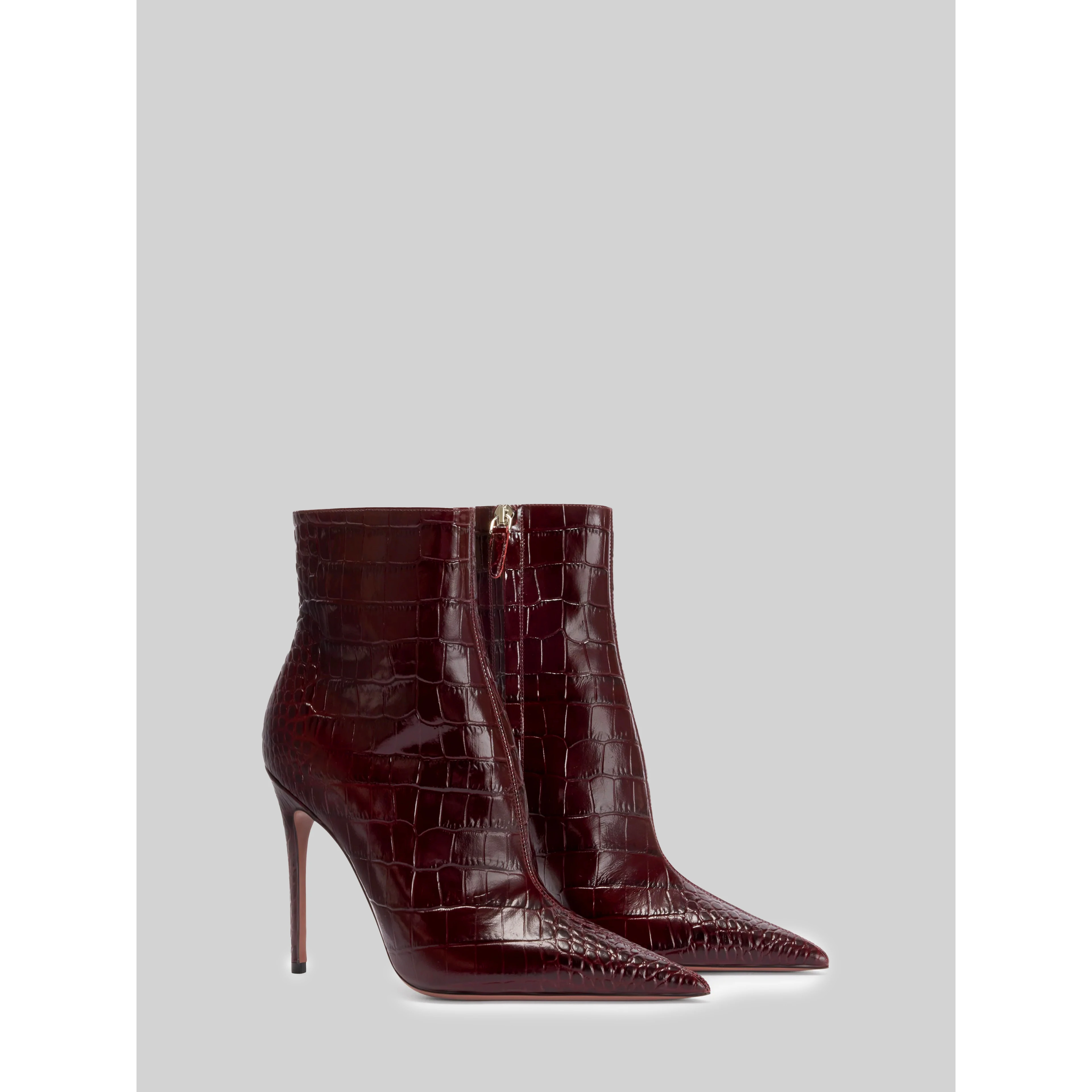 Vera 105 Rouge Noir ankle boots