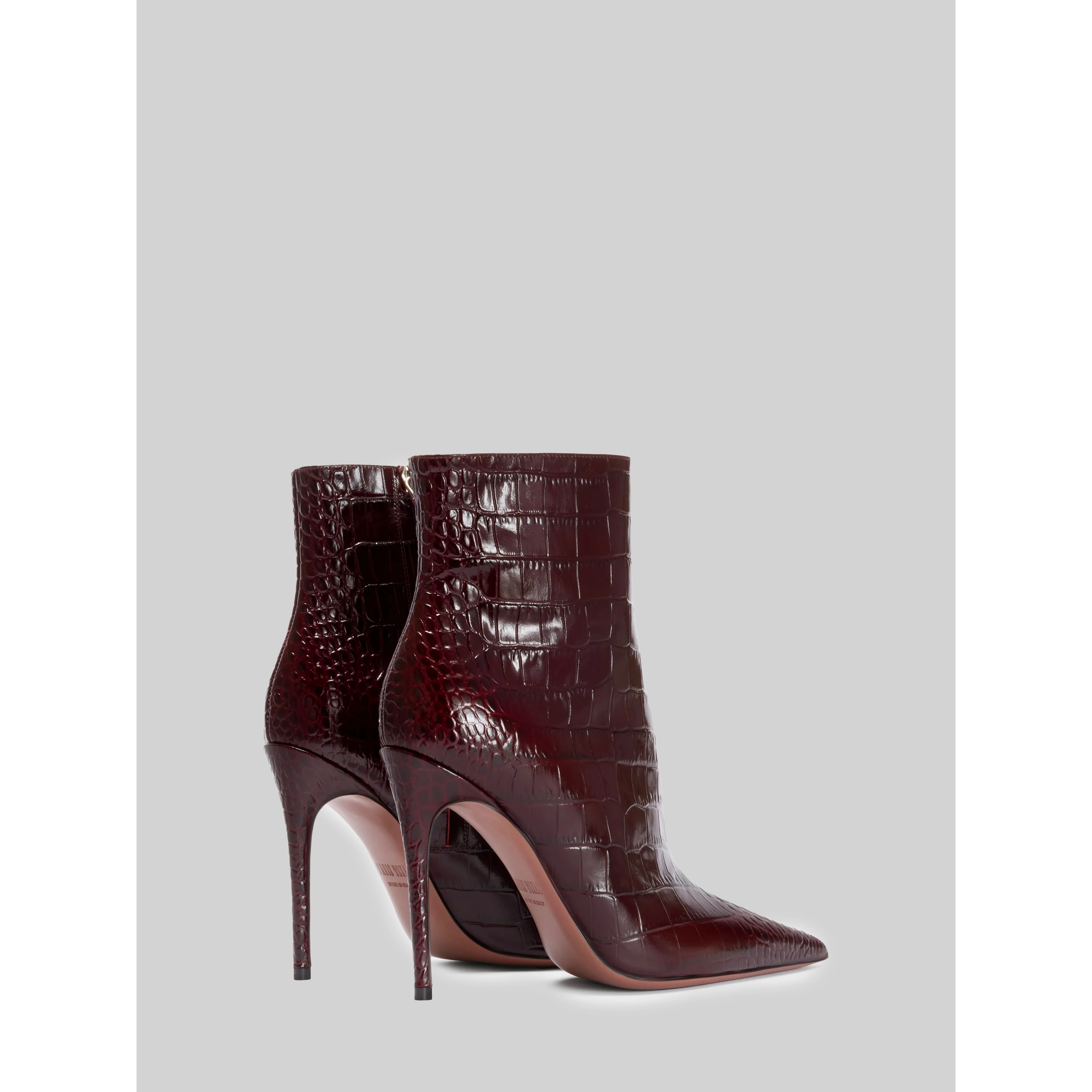 Vera 105 Rouge Noir ankle boots