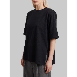 Black Anira padded T-shirt