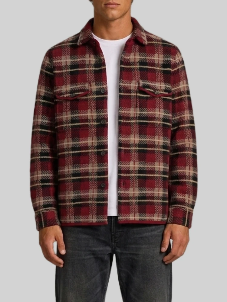 Plaid work shirt