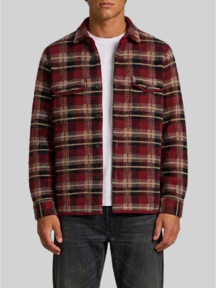 Plaid work shirt