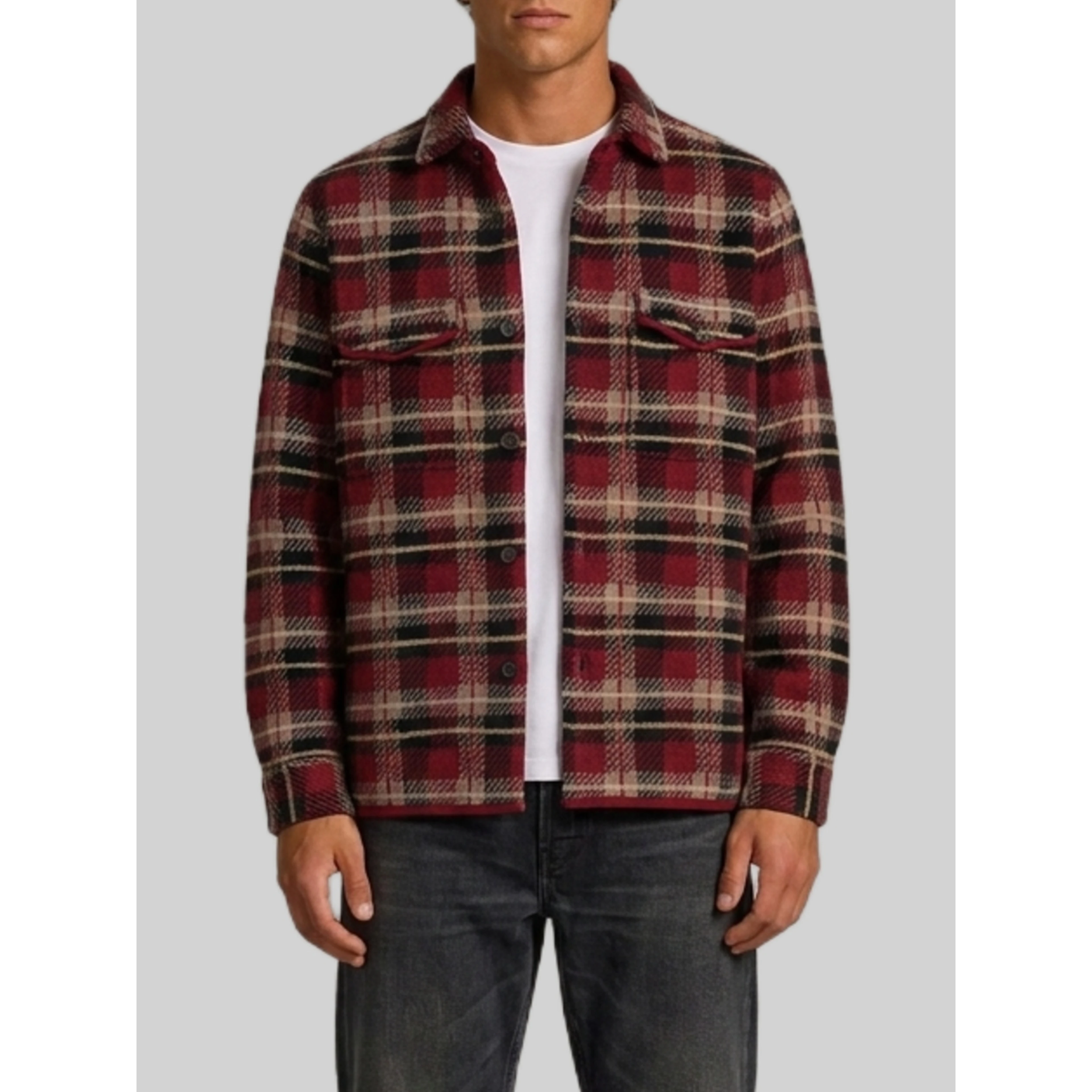 Plaid work shirt