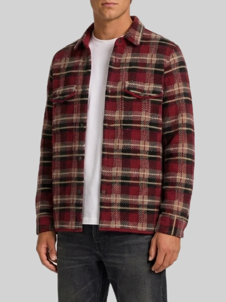 Plaid work shirt alternative
