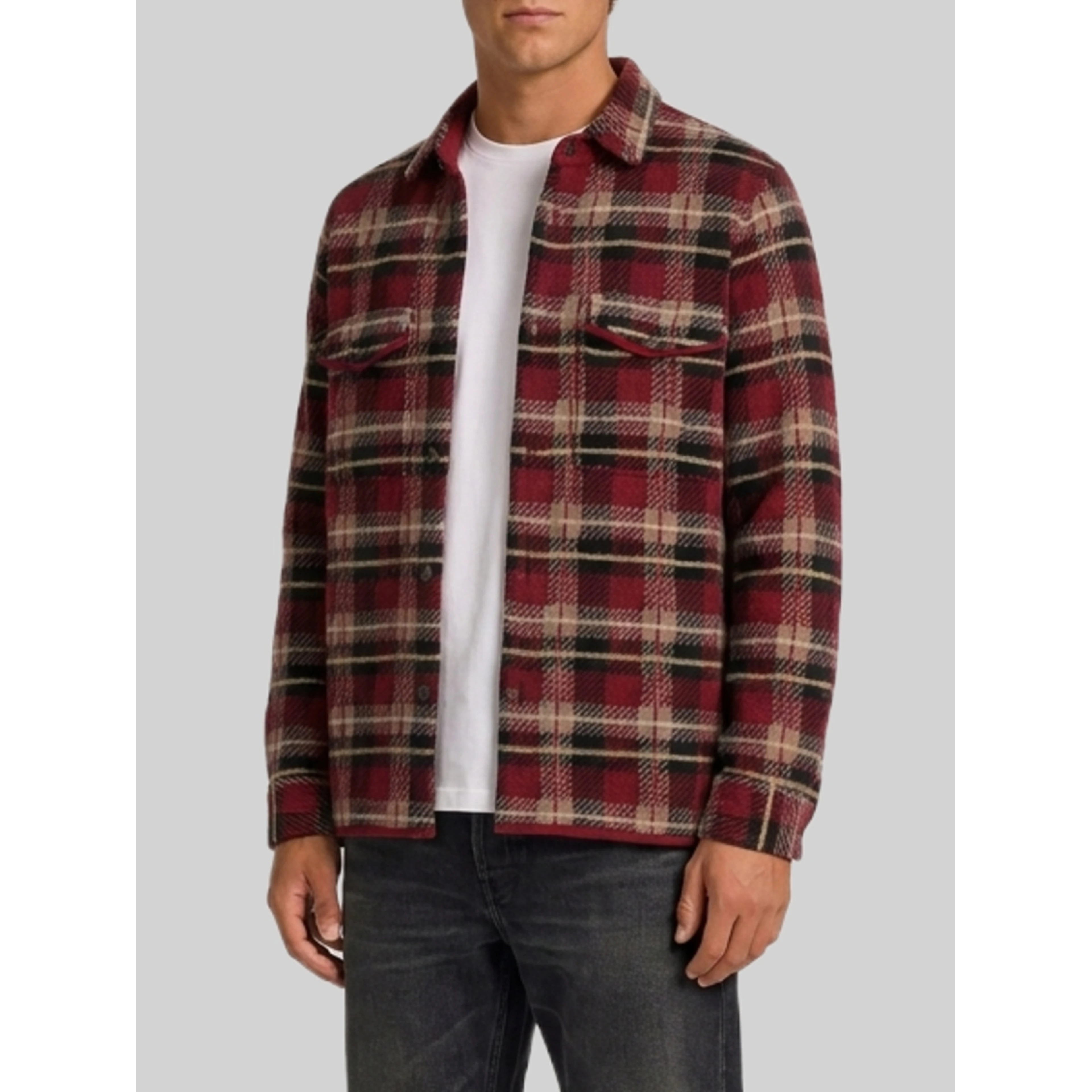 Plaid work shirt