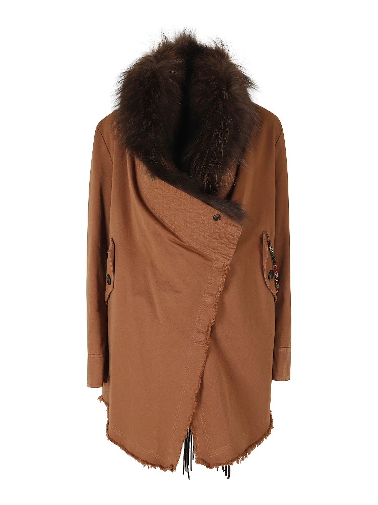 GIACCONE GILET CON PELLICCIA