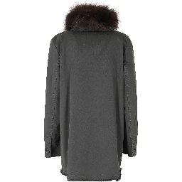 GIACCONE GILET CON PELLICCIA