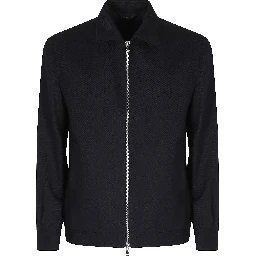 GIUBBOTTO ZIP COLLO CAMICIA LANA