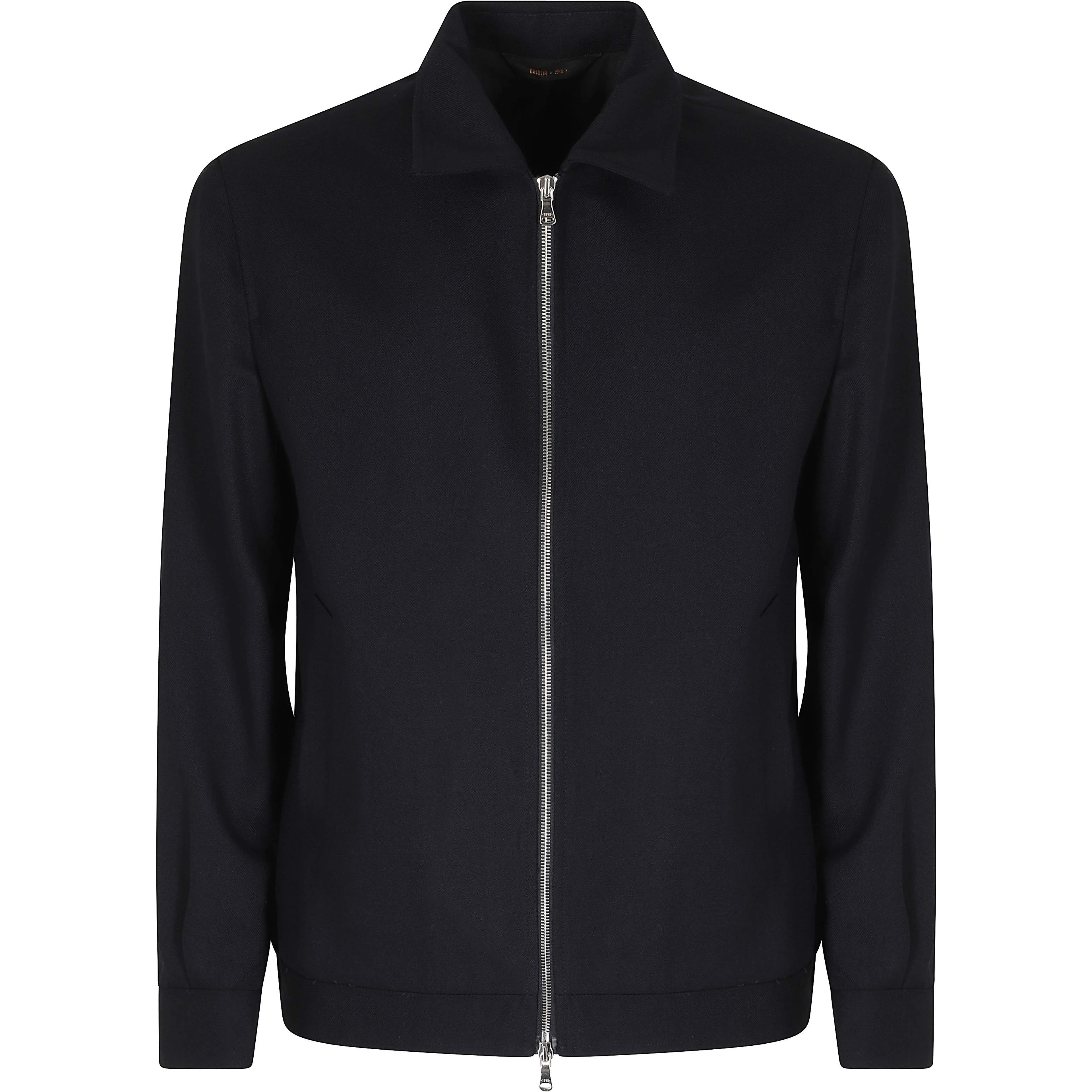 GIUBBOTTO ZIP COLLO CAMICIA LANA