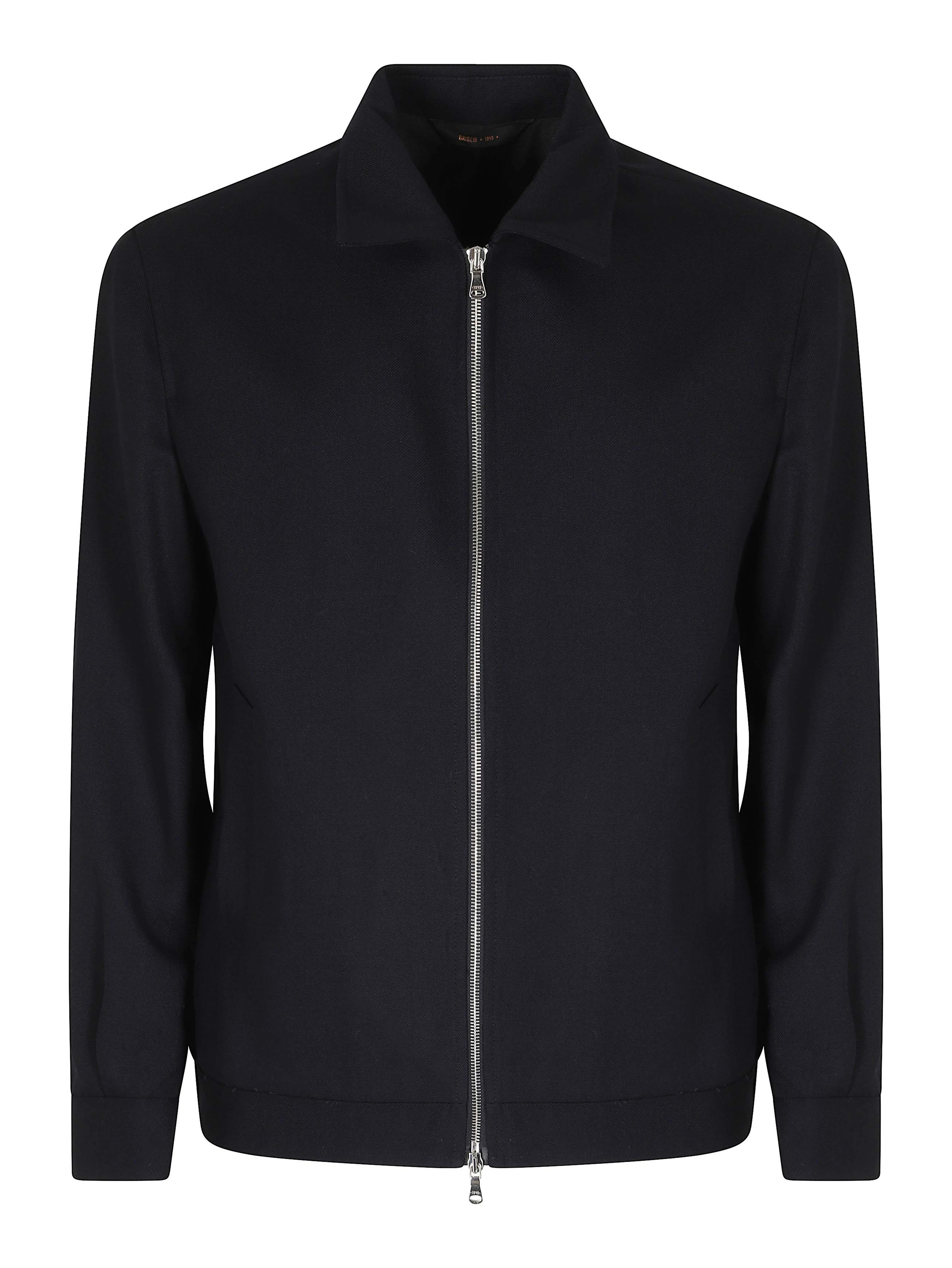 GIUBBOTTO ZIP COLLO CAMICIA LANA