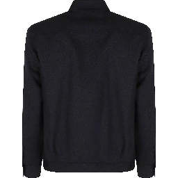 GIUBBOTTO ZIP COLLO CAMICIA LANA