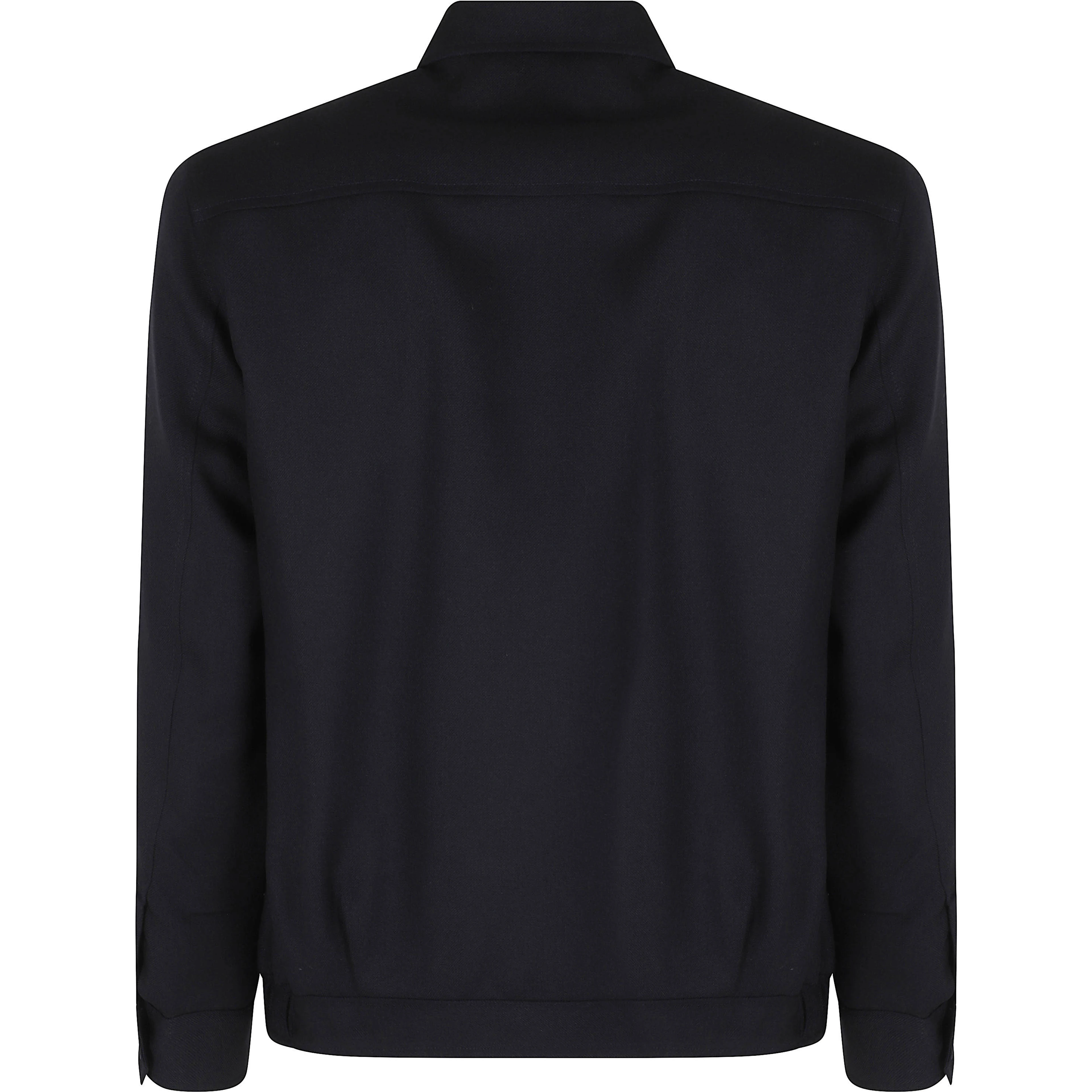 GIUBBOTTO ZIP COLLO CAMICIA LANA