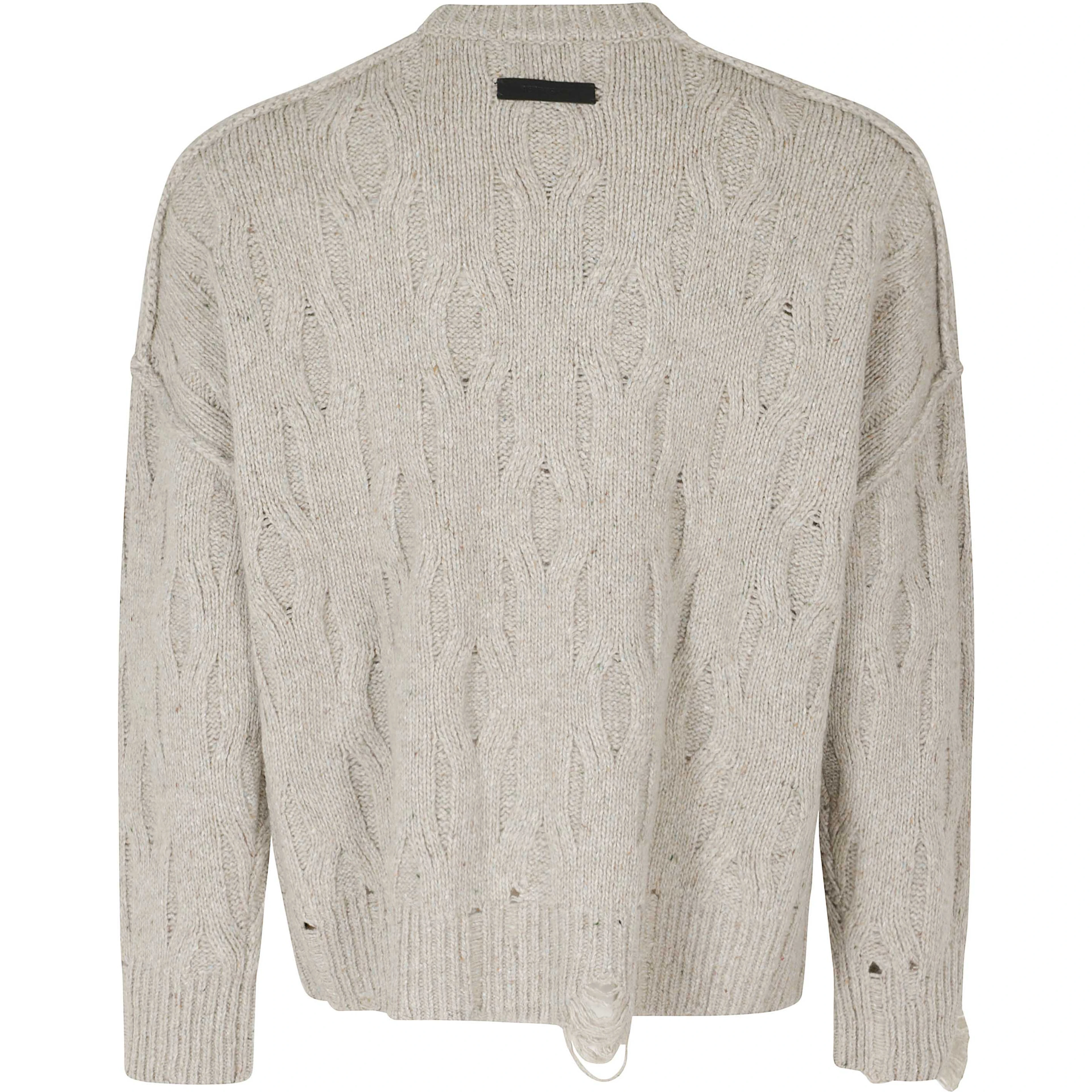 DISTRESS KNIT SWEATER