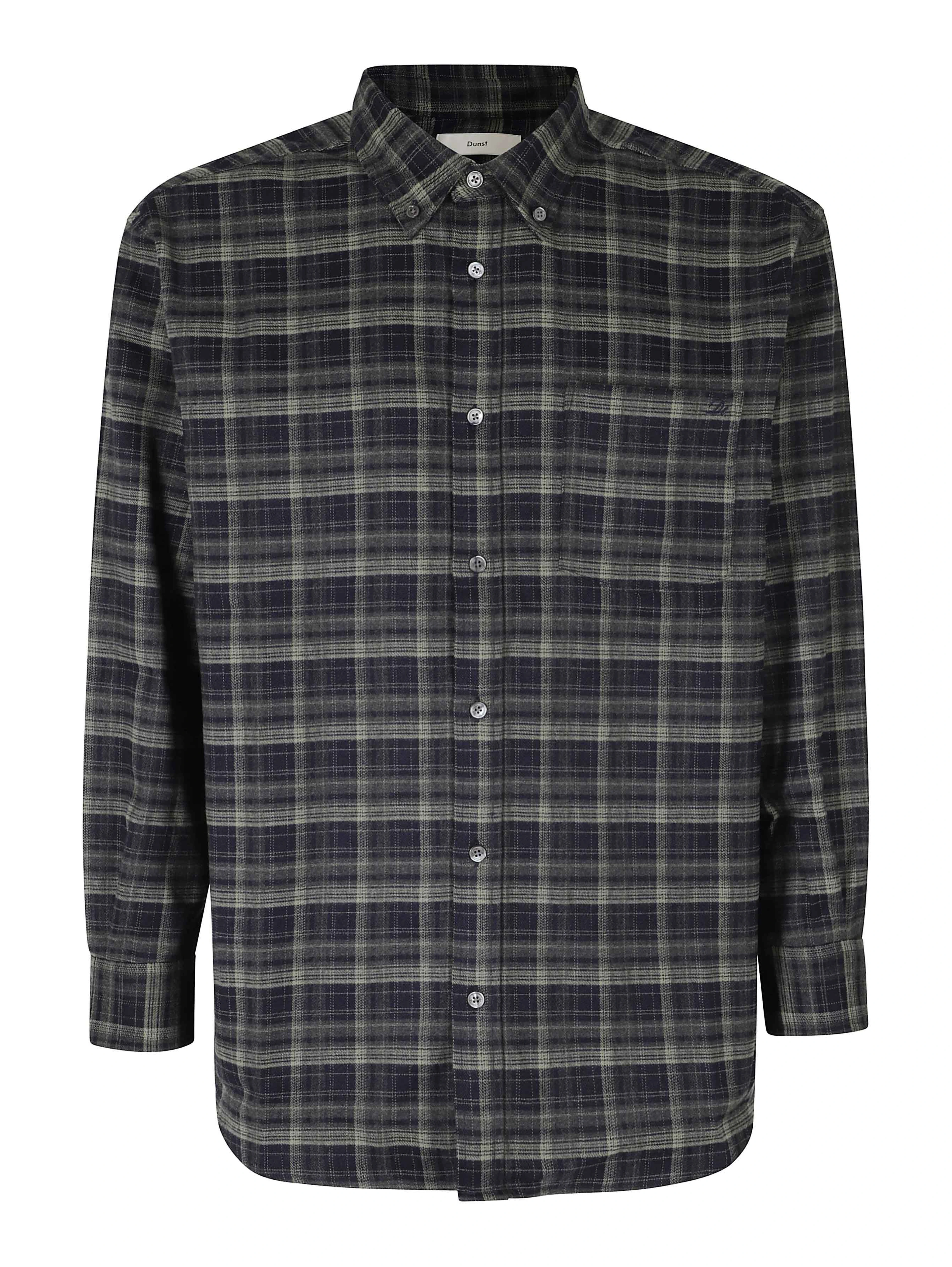 CHECKED FLANNEL BD SHIRT