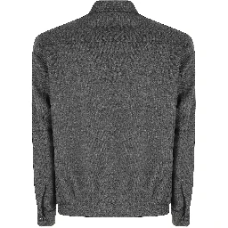 GIUBBOTTO ZIP COLLO CAMICIA LANA
