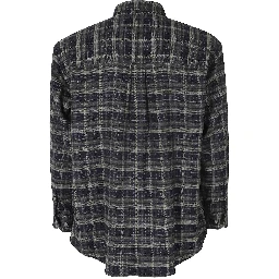 CHECKED FLANNEL BD SHIRT