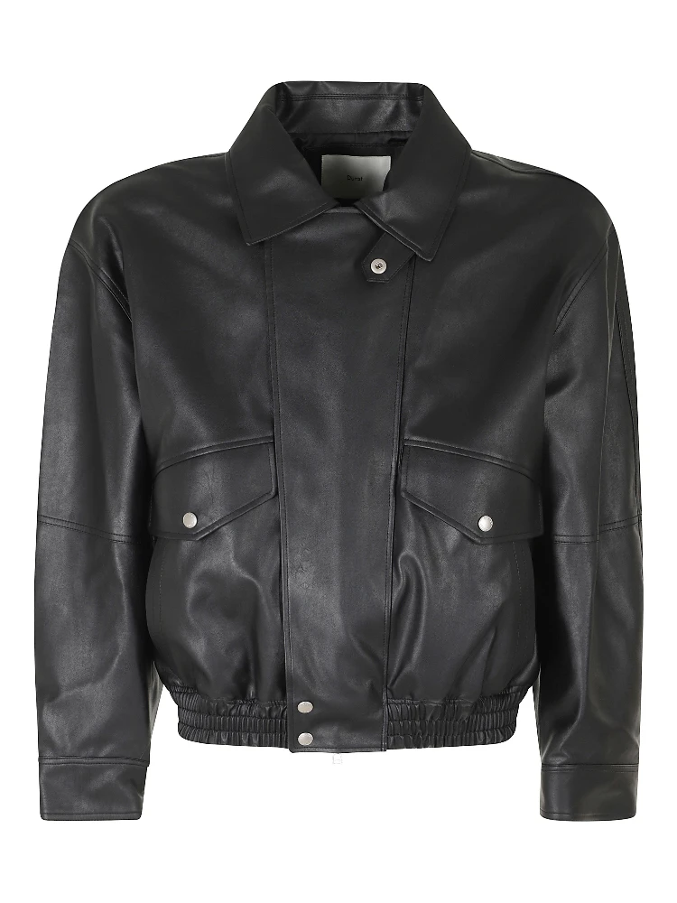 CROPPED ALTER LEATHER BLOUSON