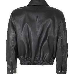 CROPPED ALTER LEATHER BLOUSON