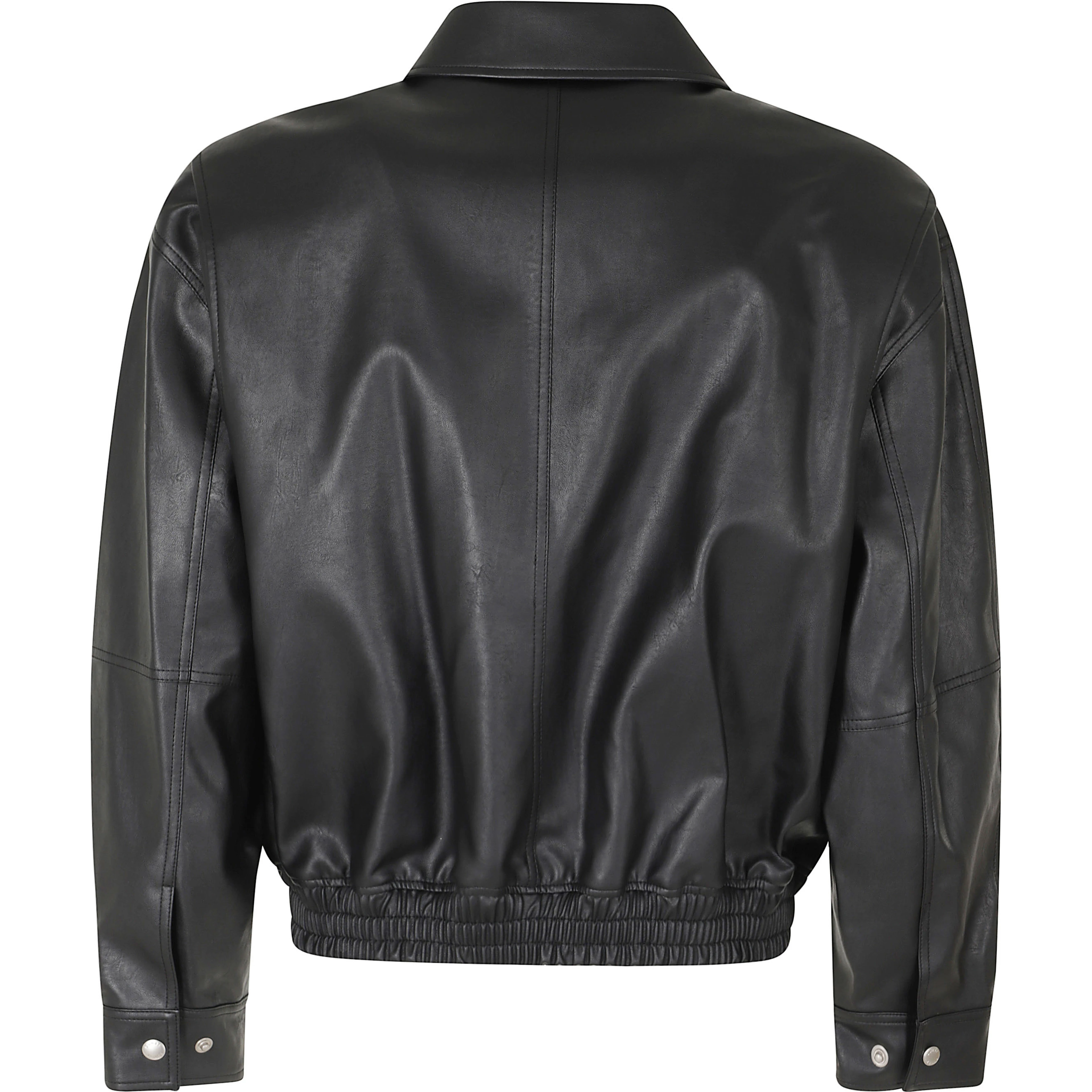 CROPPED ALTER LEATHER BLOUSON