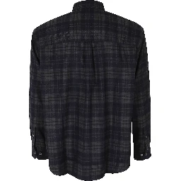 CHECKED FLANNEL BD SHIRT