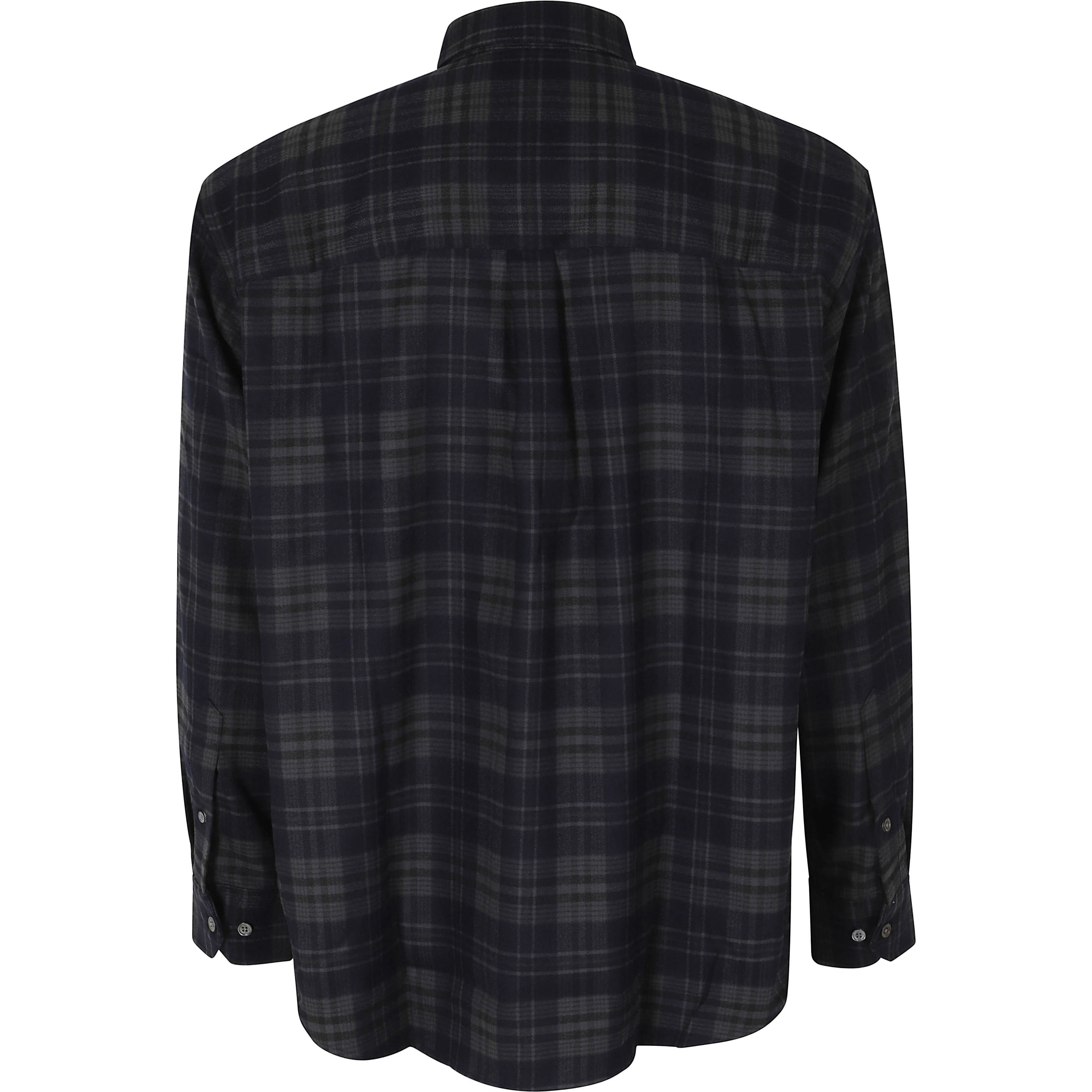 CHECKED FLANNEL BD SHIRT