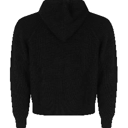 HOODED KNIT CARDIGAN