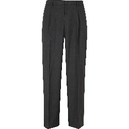PLEATED SEMI WIDE SLACKS
