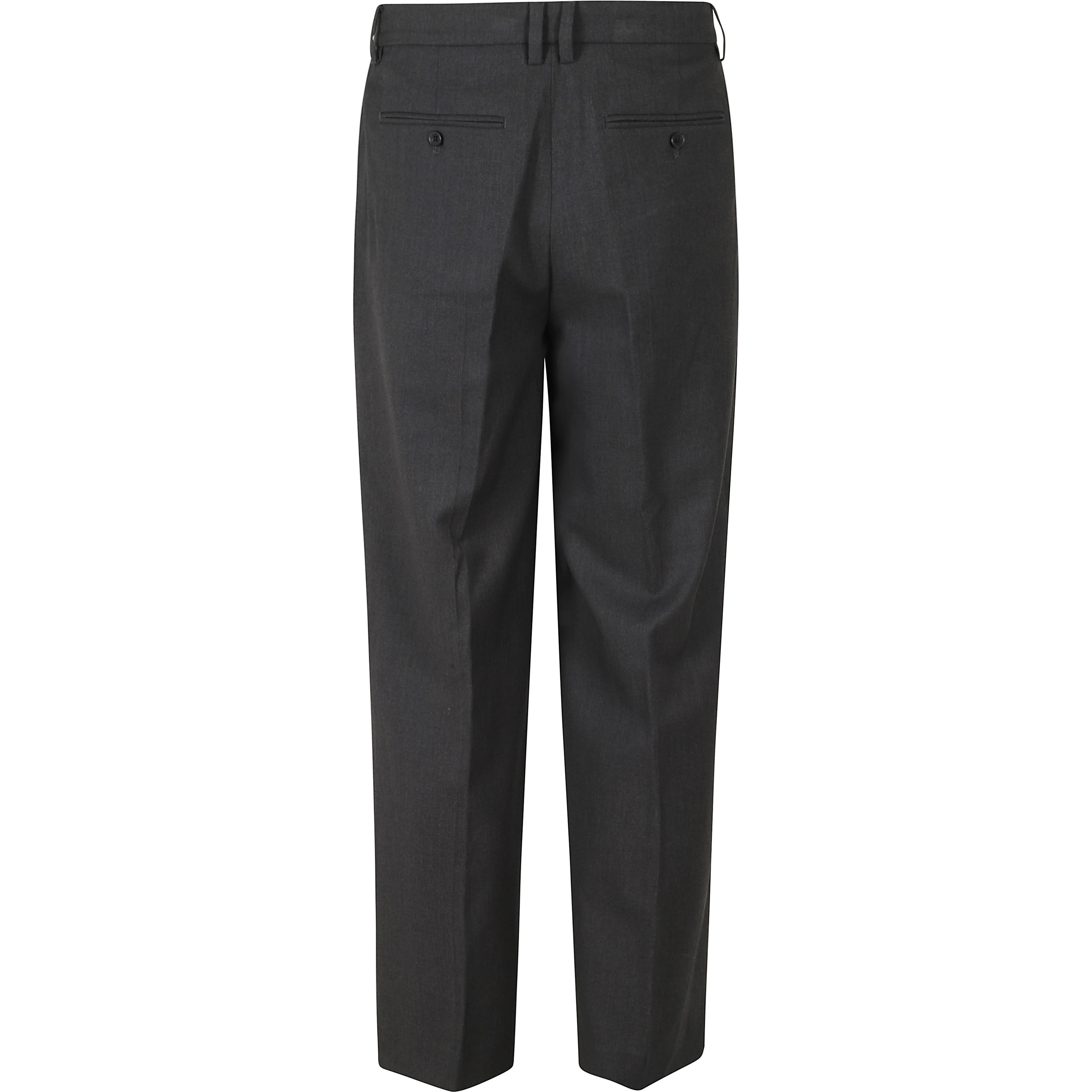 PLEATED SEMI WIDE SLACKS