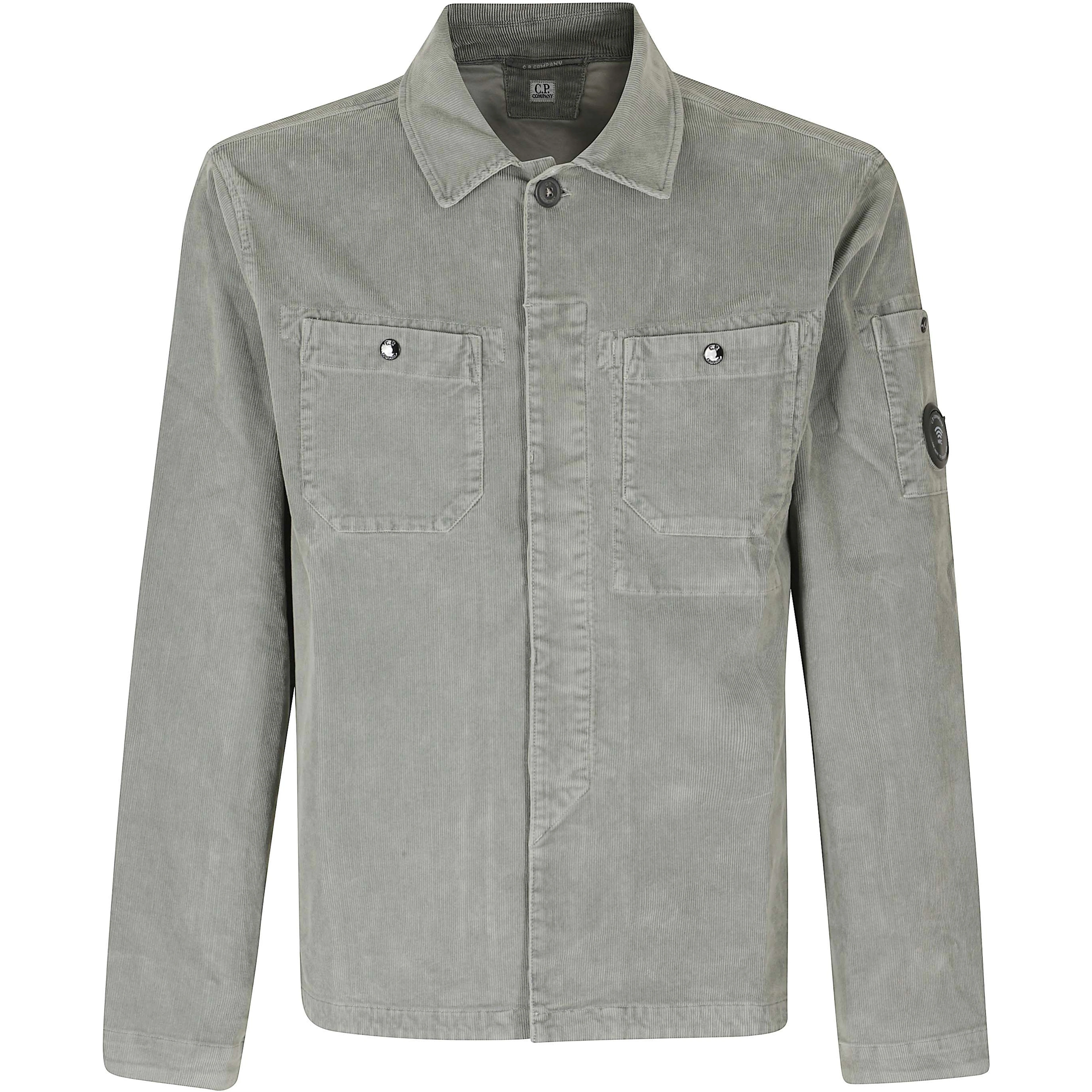 CORDUROY BUTTON LENS OVERSHIRT