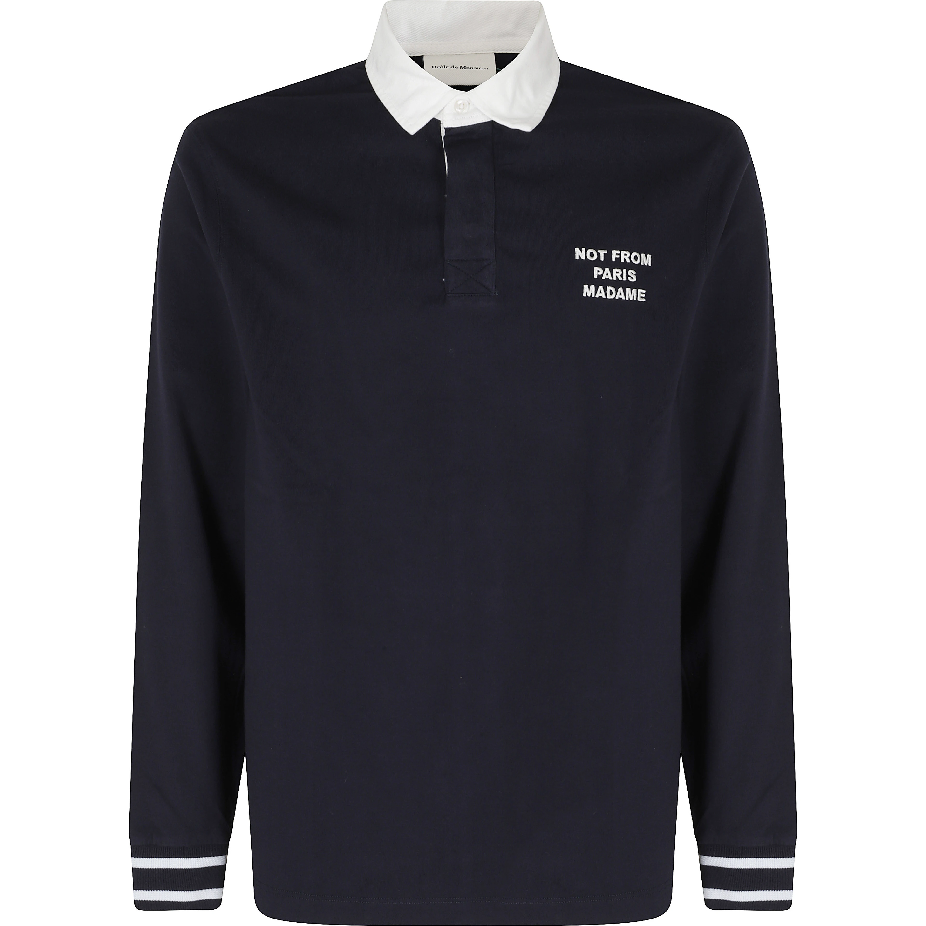 SLOGAN LONGSLEEVE POLO