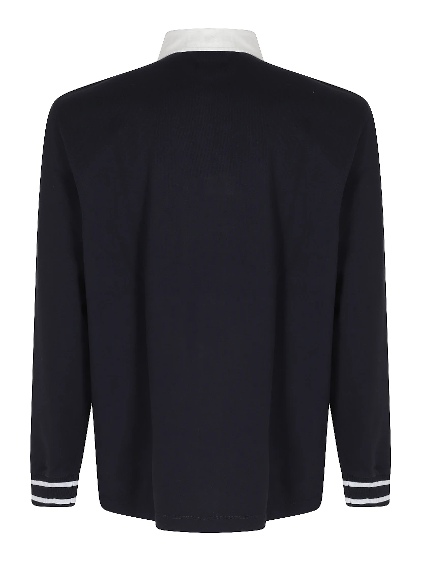 SLOGAN LONGSLEEVE POLO