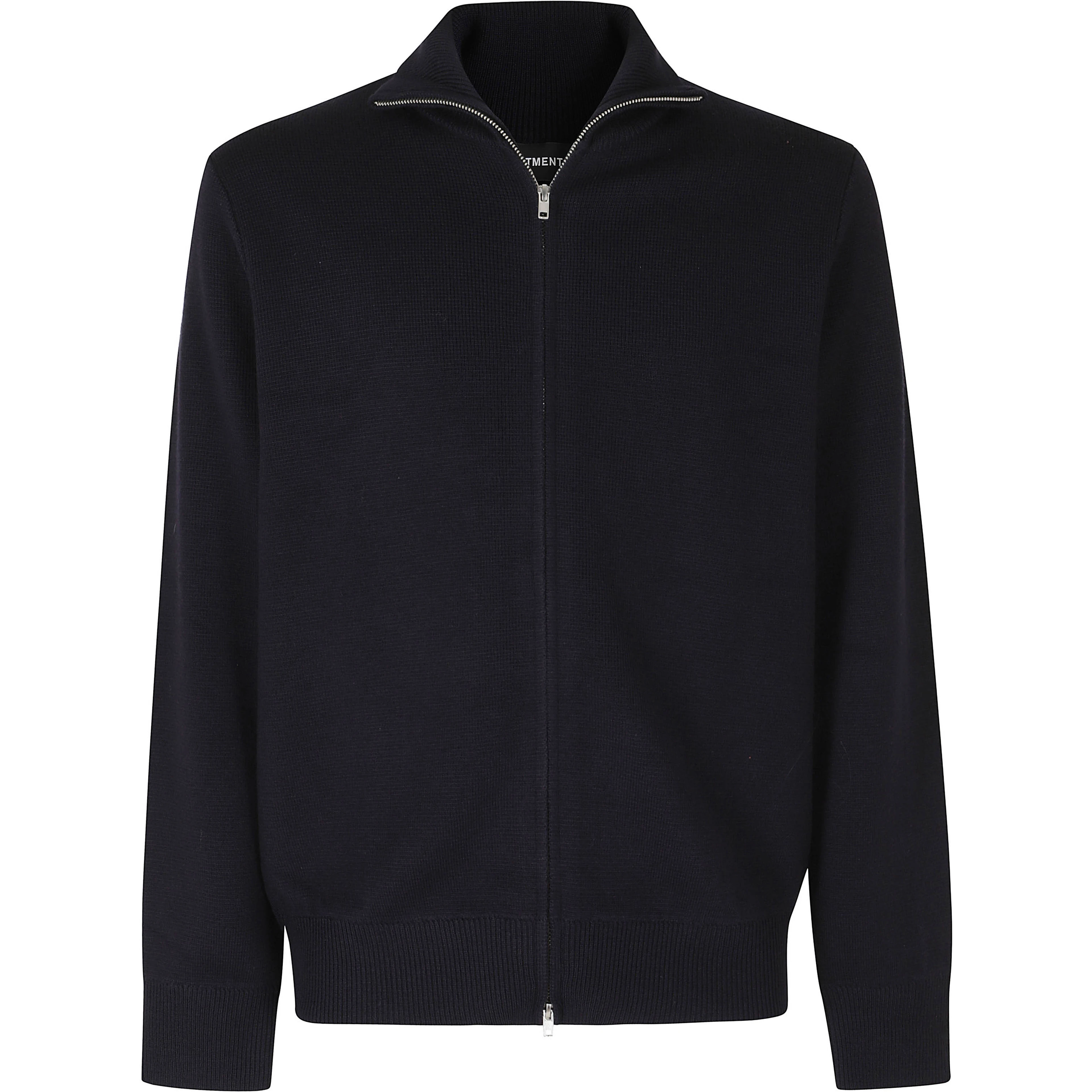 MAGLIA FULL ZIP LANA RASATA