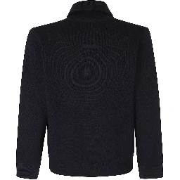 MAGLIA FULL ZIP LANA RASATA