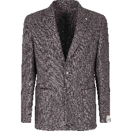 GIACCA DIAGONALE ARMATURA LANA COTONE