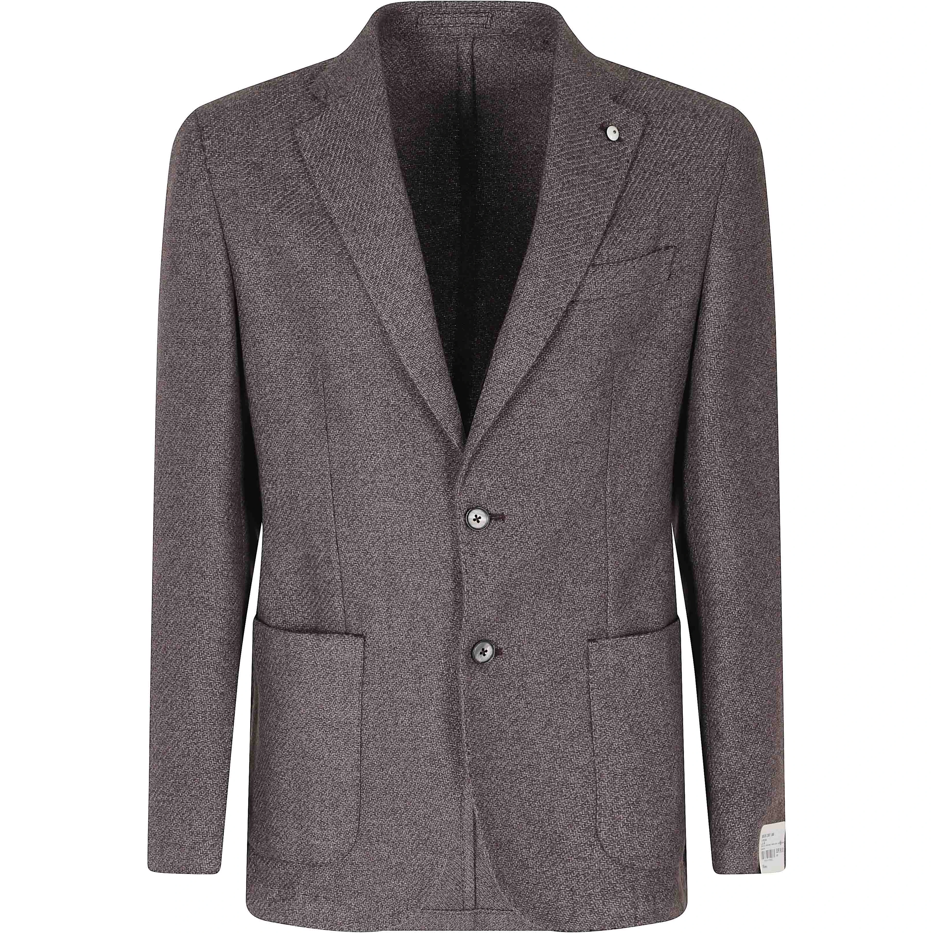 GIACCA DIAGONALE ARMATURA LANA COTONE
