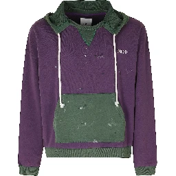 TWO TONE PAINTER HOODIE