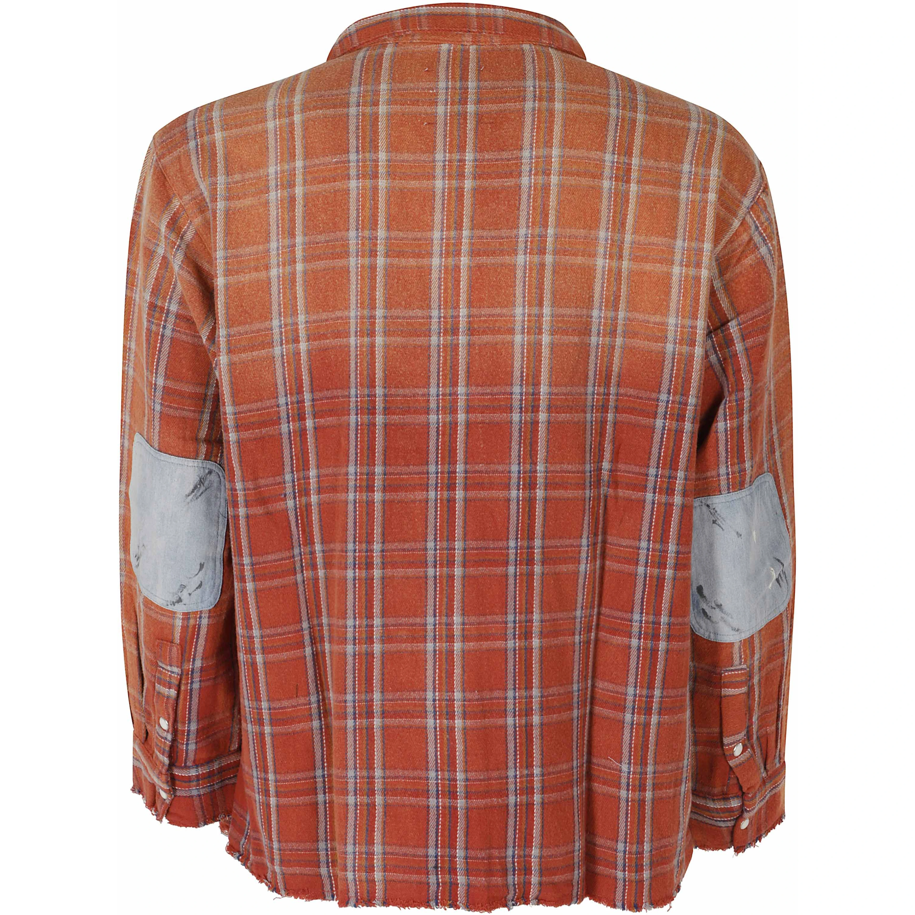 PLAID DENIM SHIRT