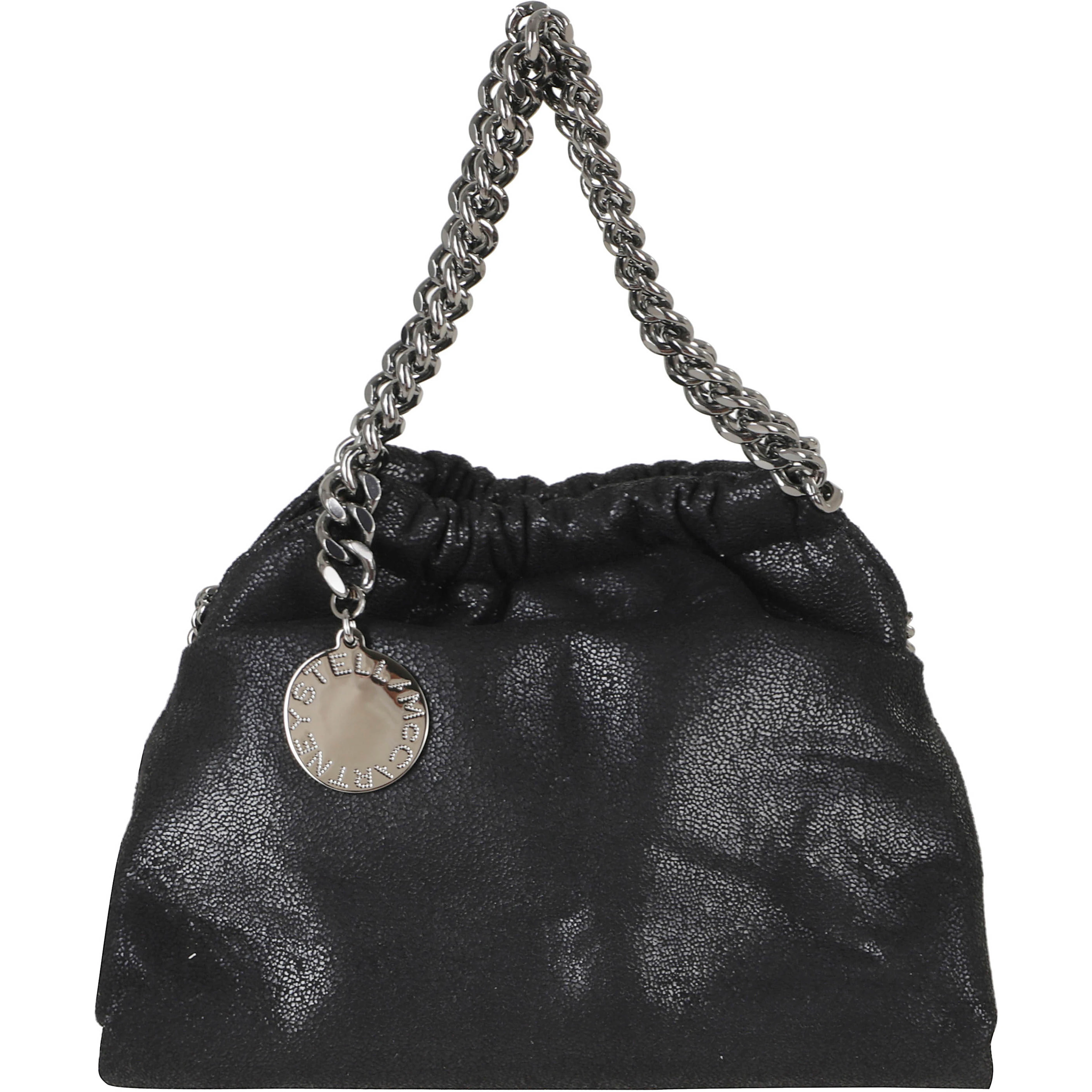 FALABELLA MINI DRAWSTRING BAG ECO SHAGGY DEER