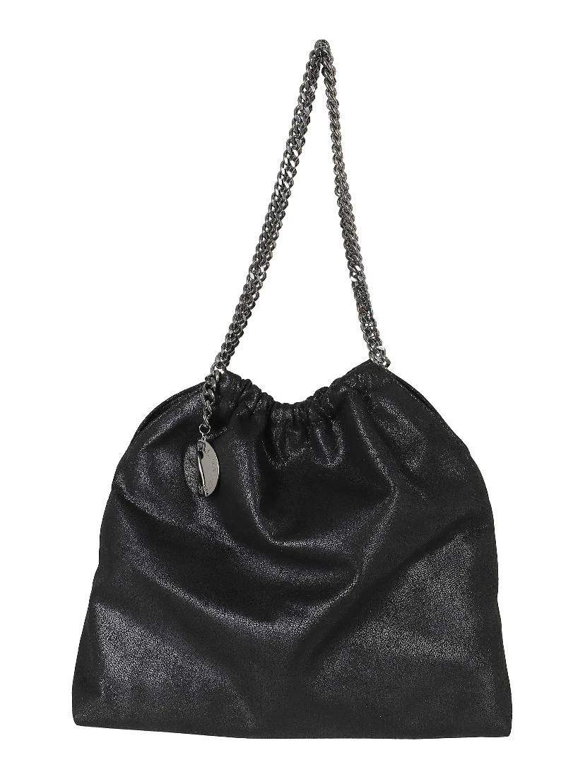 FALABELLA MEDIUM DRAWSTRING ECO SHAGGY DEER