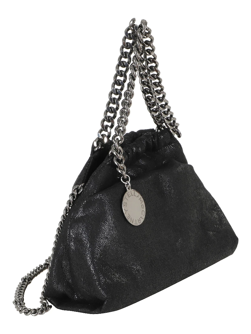 FALABELLA MINI DRAWSTRING BAG ECO SHAGGY DEER