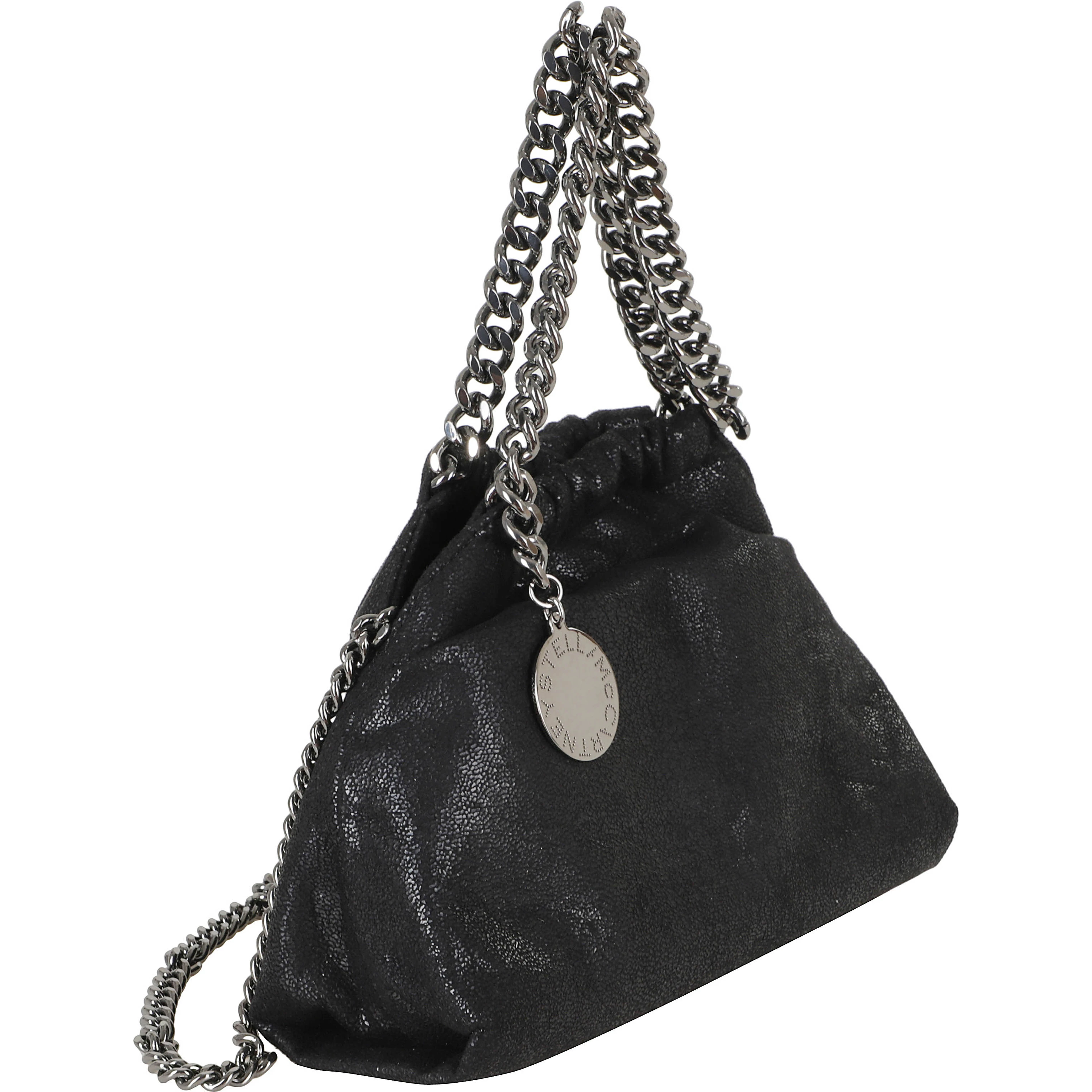 FALABELLA MINI DRAWSTRING BAG ECO SHAGGY DEER
