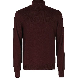 MAGLIA COLLO ALTO 1 FILO MERINOS