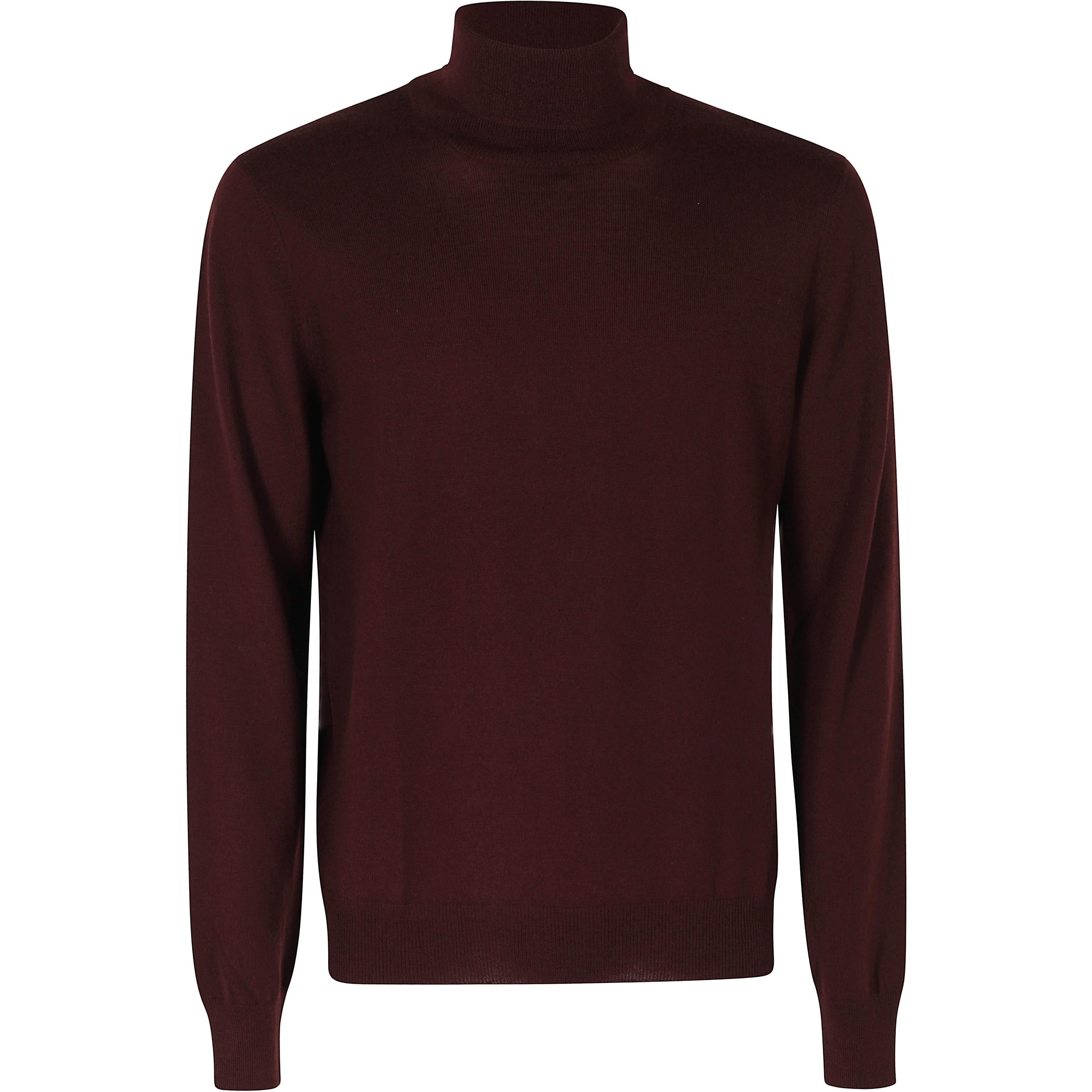 MAGLIA COLLO ALTO 1 FILO MERINOS