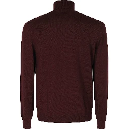 MAGLIA COLLO ALTO 1 FILO MERINOS