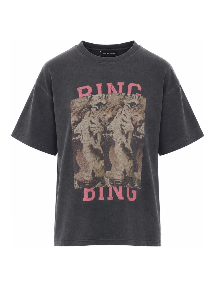ANINE BING T-shirts and Polos Black