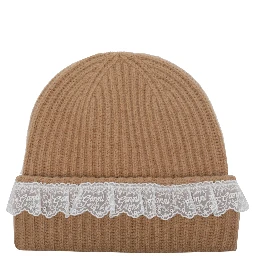 GANNI Hats Beige