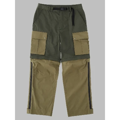 nylon cargo trousers