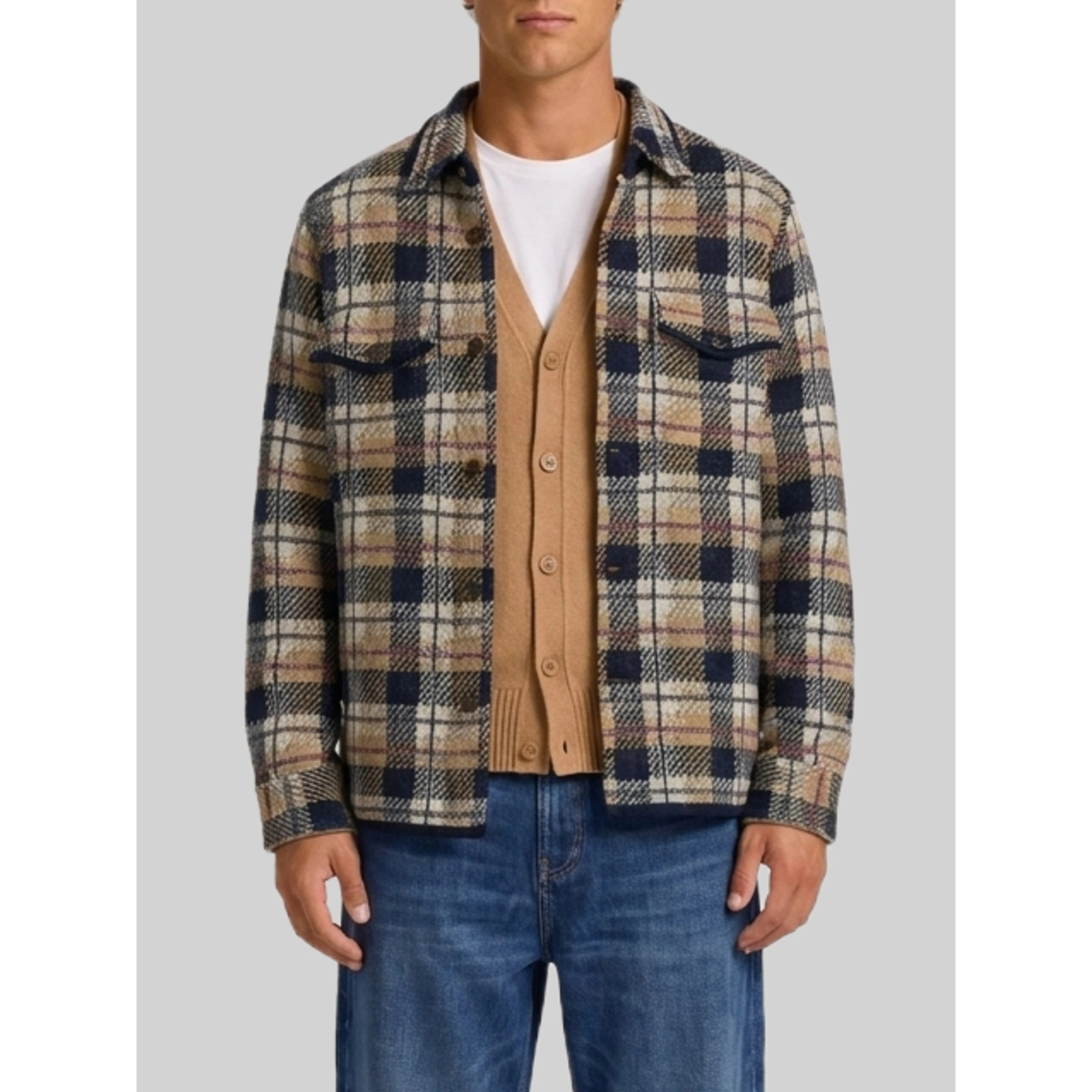 Plaid work shirt