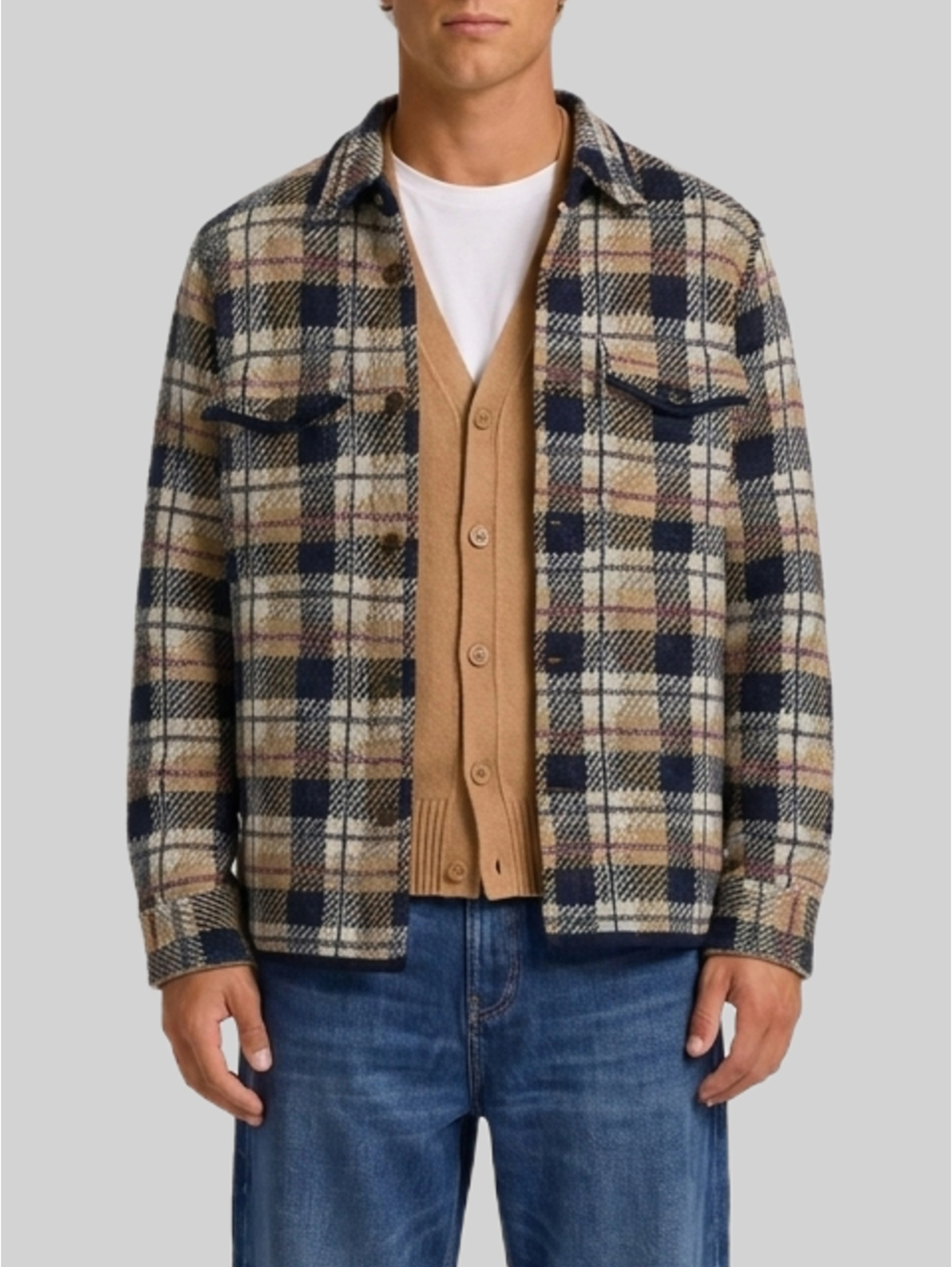 Plaid work shirt